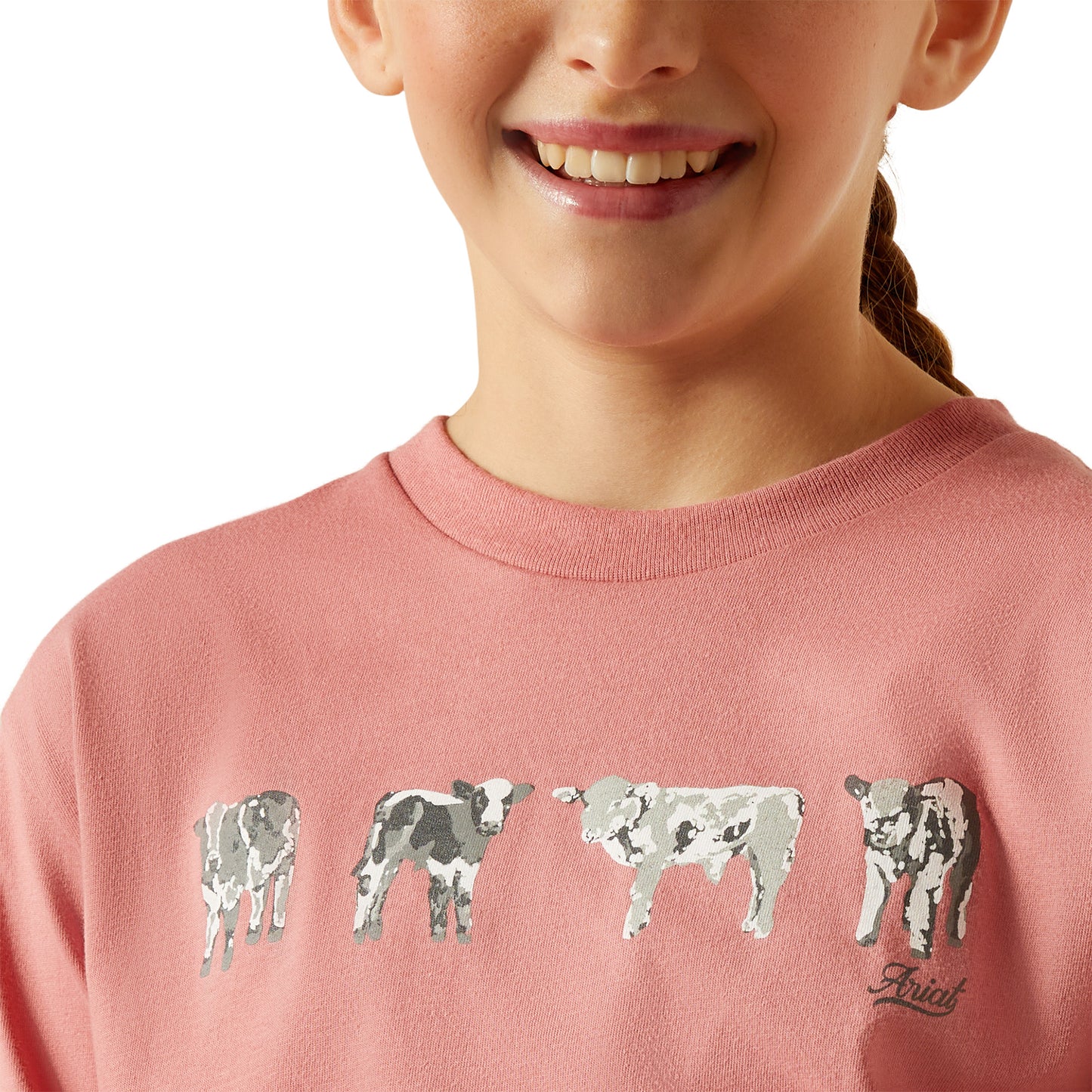 Girls Mini Cow Squad T-Shirt