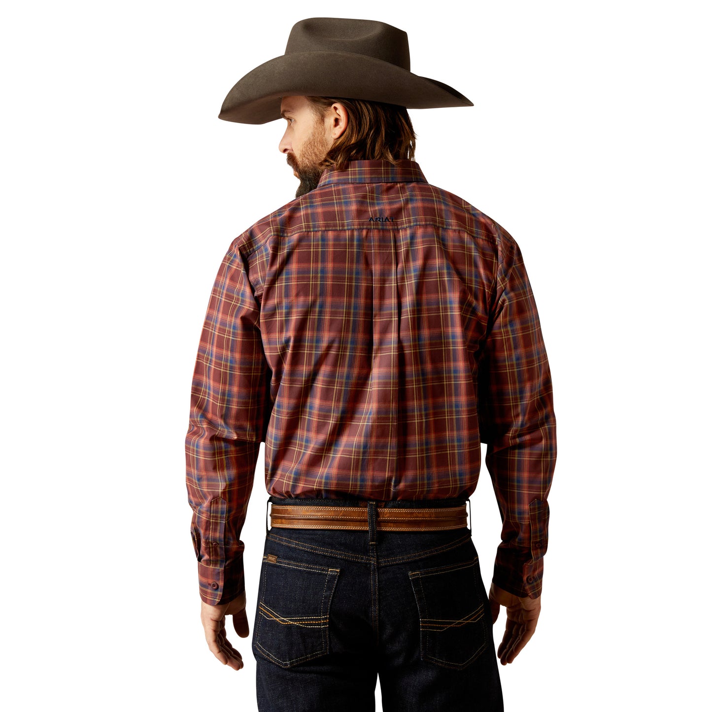 Men's Classic Fit Longsleeve Western Shirt