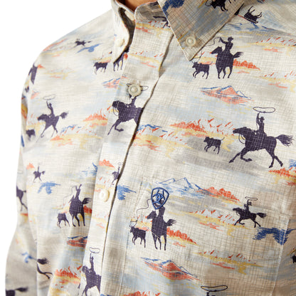 Men's Classic Longsleeve Western Shirt