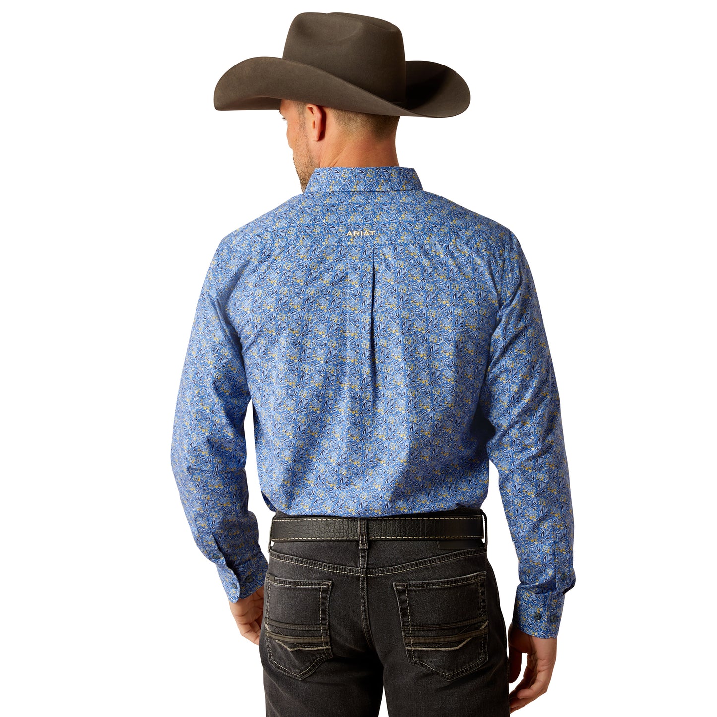 Men's Fitted Longsleeve Western Shirt