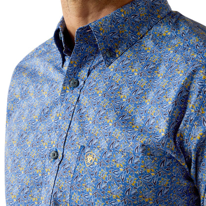 Men's Fitted Longsleeve Western Shirt