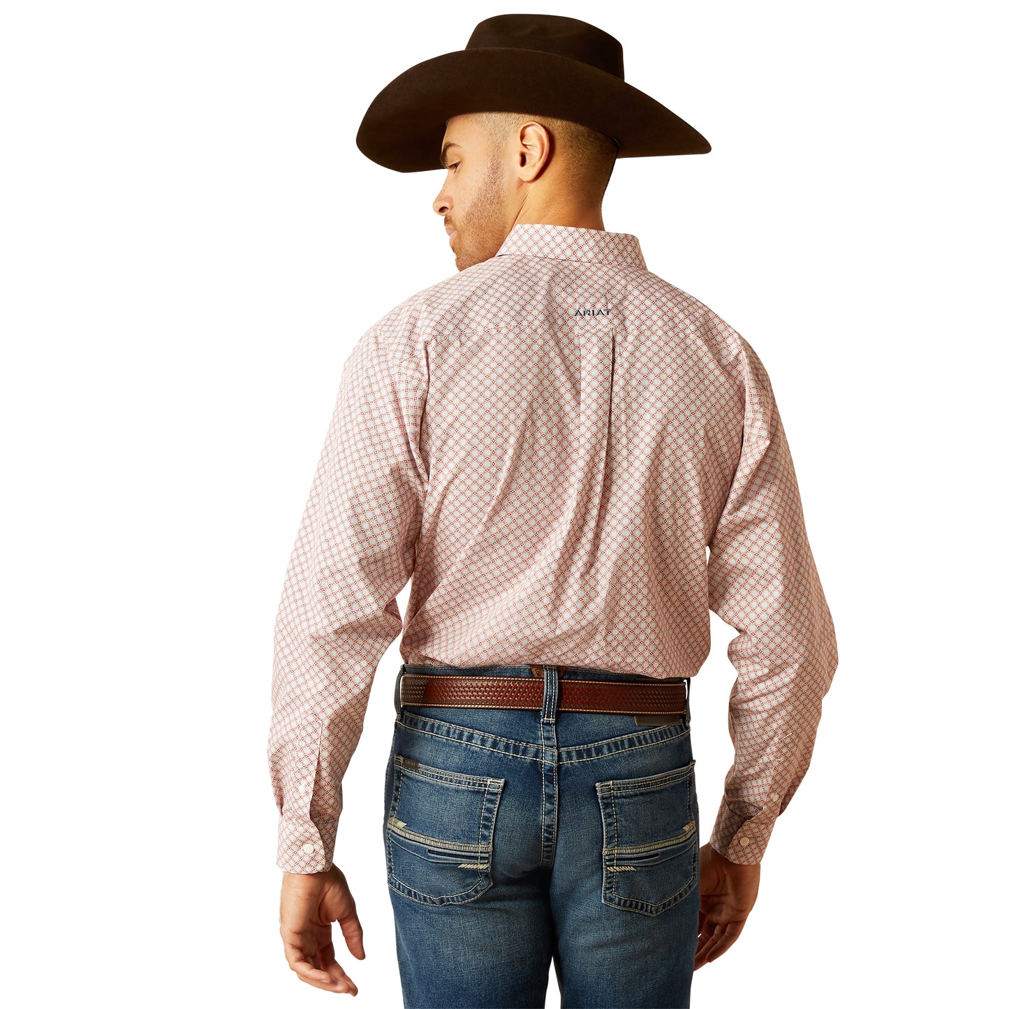 Men's Wrinkle Free Classic Fit Western Shirt