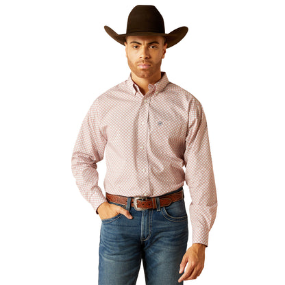 Men's Wrinkle Free Classic Fit Western Shirt