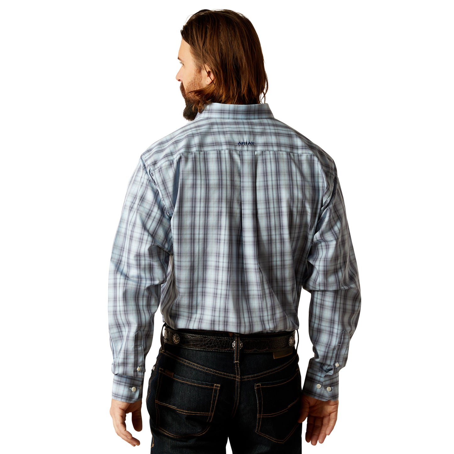 Men's Wrinkle Free Classic Fit Western Shirt