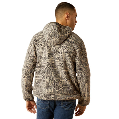 Men's Polar Bear Fleece Hoodie - Brindle