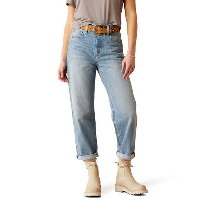 Ladies Ultra High Rise Relaxed Straight Tomboy Jean