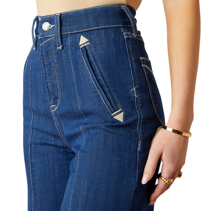 Ladies Ultra High Rise Wide Leg
