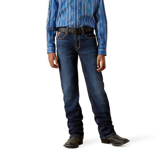 Boys Slim Straight Leg Jeans