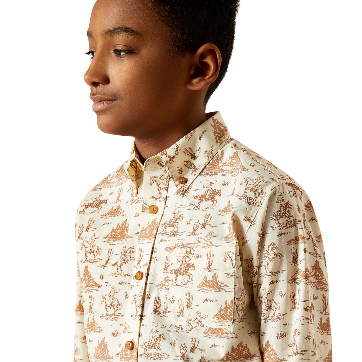 Boys Western Shirt