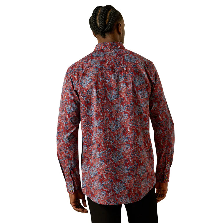 Mens Fitted Western Shirt