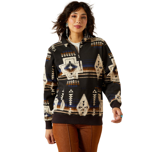 Ladies Sienna 1/2 Zip Sweatshirt