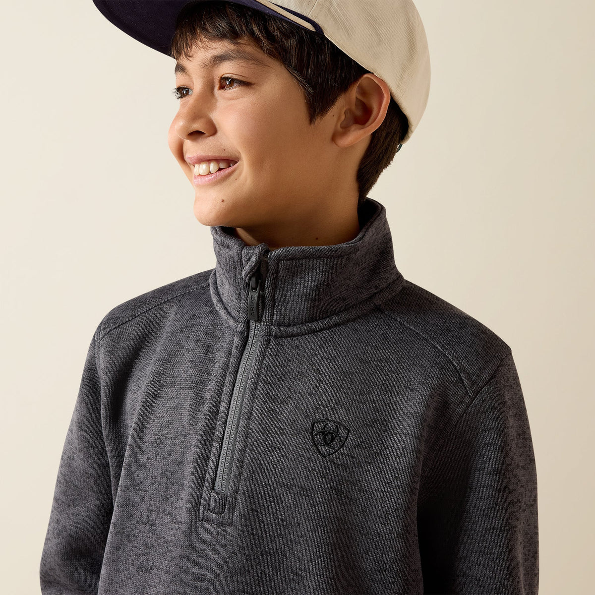 Boys Caldwell 1/4 Zip Sweater