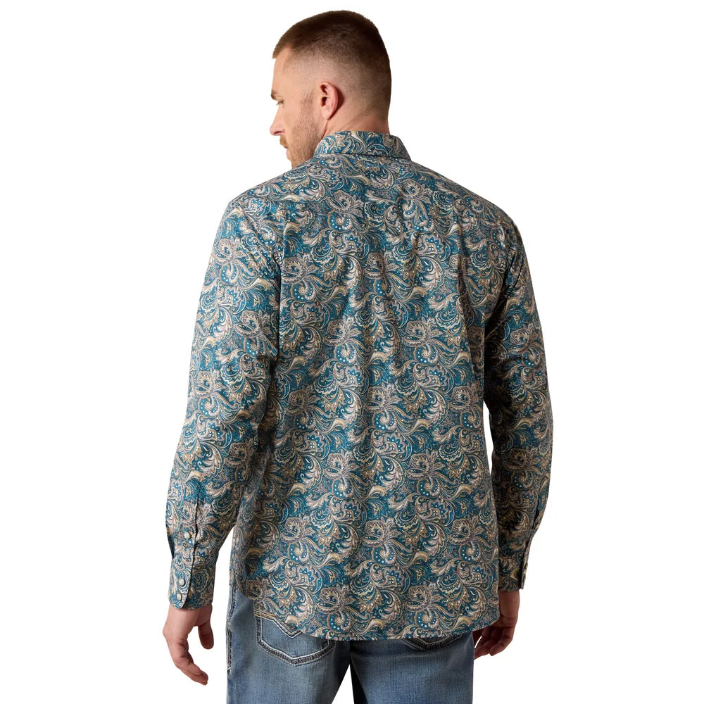 Mens Classic Fit Western Shirt