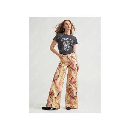 Lainey Wilson Cheeky WIde Leg - Marbled Horse