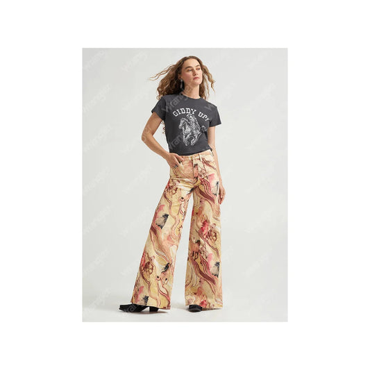 Lainey Wilson Cheeky WIde Leg - Marbled Horse