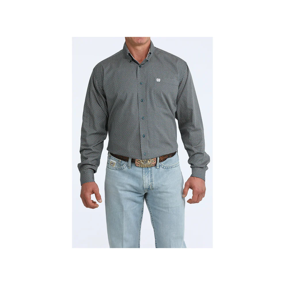 Mens Classic Fit Western Shirt