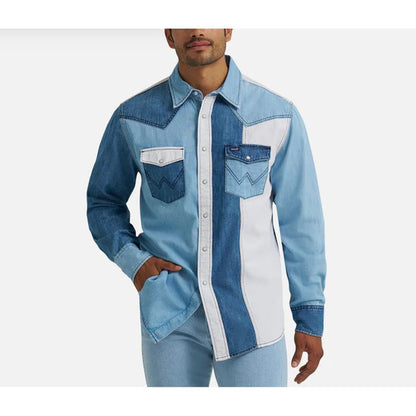 Mens Classic Fit Vintage Western