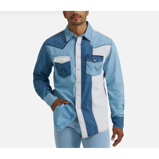 Mens Classic Fit Vintage Western