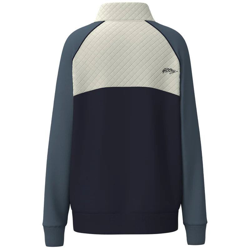 Ladies Blue 1/4 Zip
