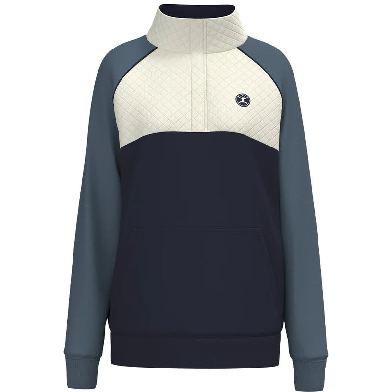 Ladies Blue 1/4 Zip