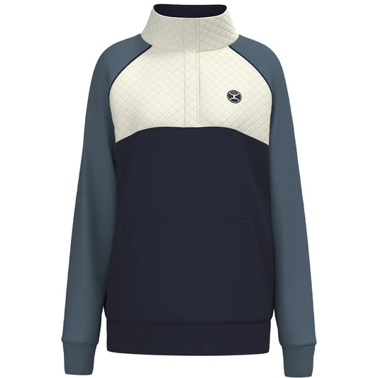 Ladies Blue 1/4 Zip