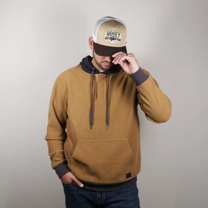 Mens Cowboy Corduroy Hoodie
