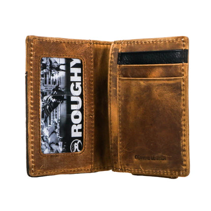 Crazy Horse Money Clip Bifold Wallet