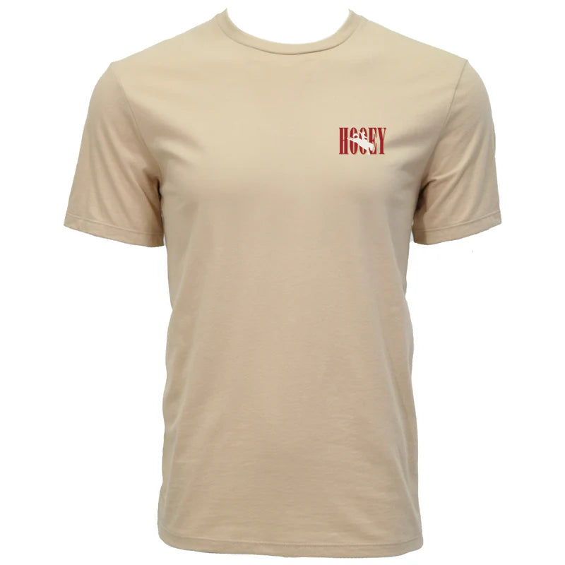 "Wild Ride" Tan w/Red Hooey Logo T-shirt