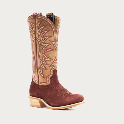 Ladies Rose Hill Burgundy Boots