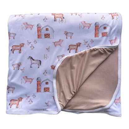Barnyard Bliss Toddler Blanket