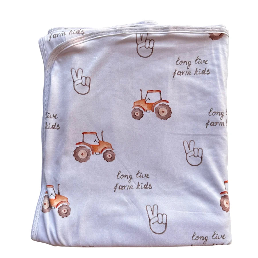 Long Live Farm Toddler Blanket
