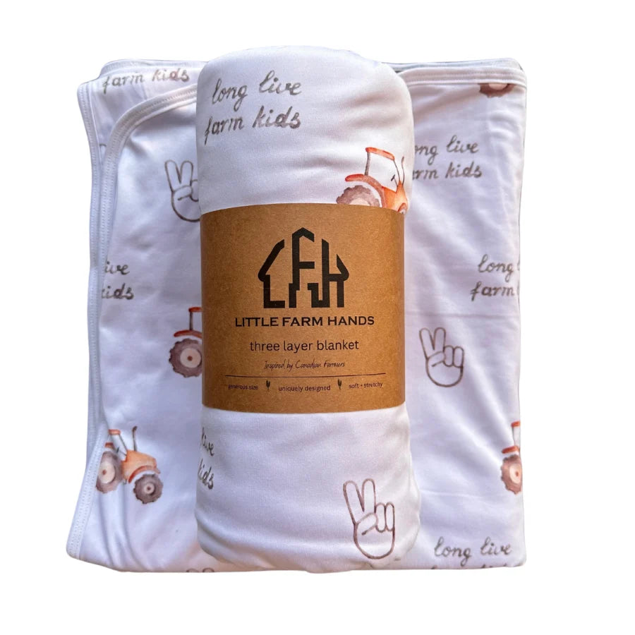 Long Live Farm Toddler Blanket
