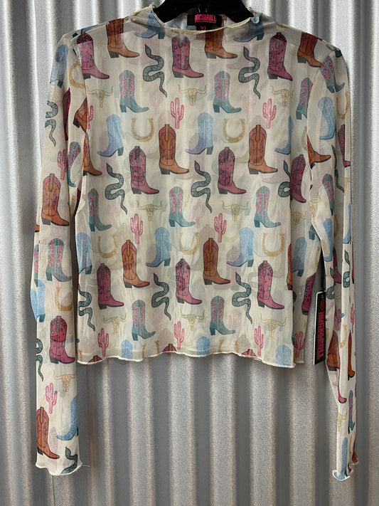 Ladies Boot Mockneck