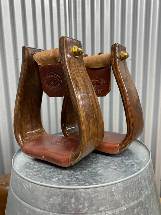 Nettles 3" Deep Roper Stirrups