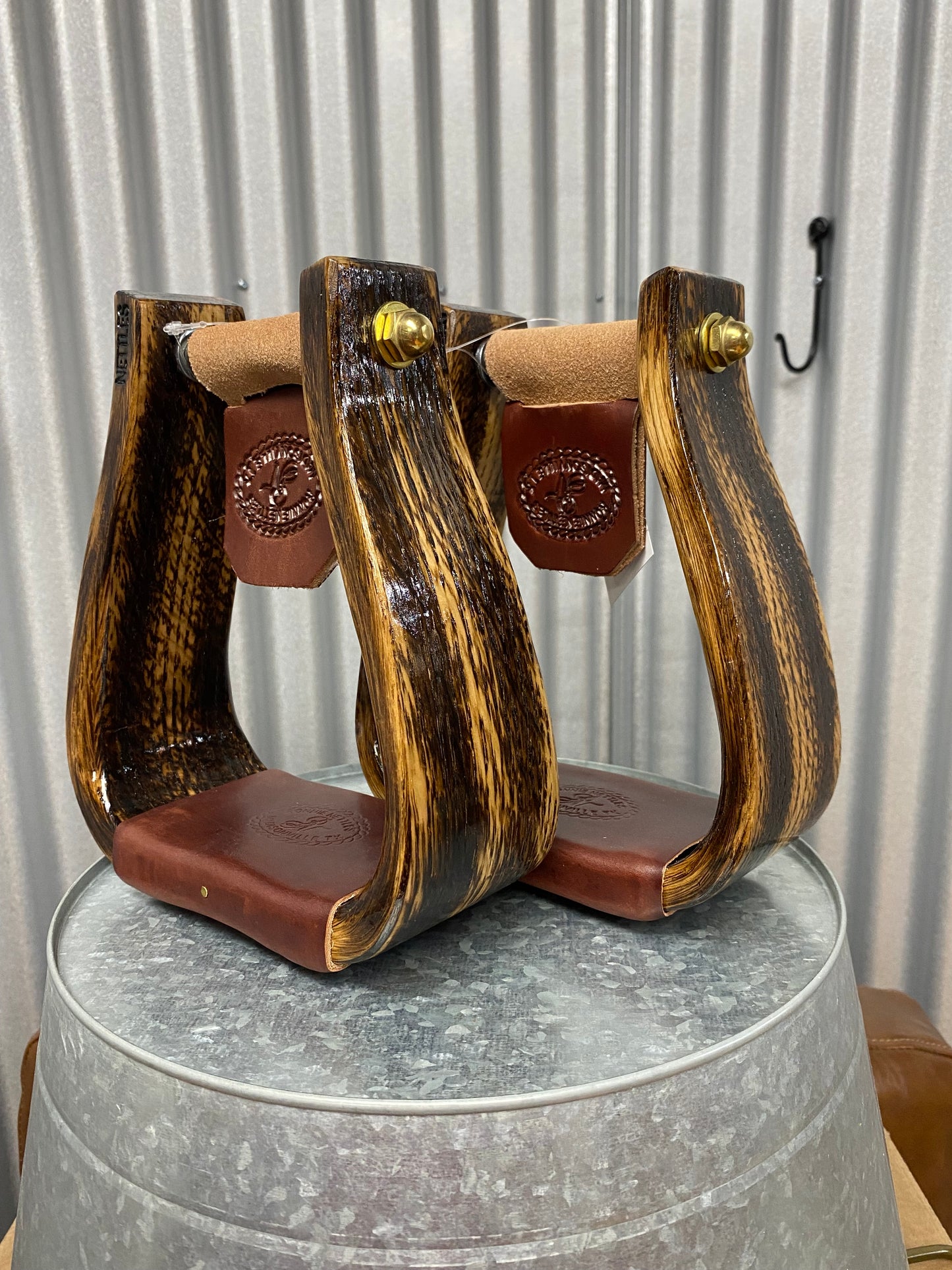 Nettles 3" Deep Roller Stirrups