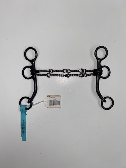 Double twisted  mouth piece Argentine cheek