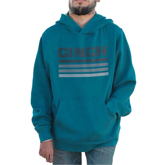 Mens Hoodie Teal