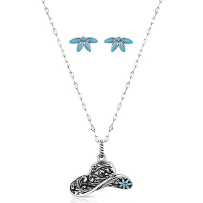 Under The Brim Jewelry Set