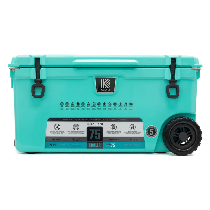 75L Hard Cooler With Wheels