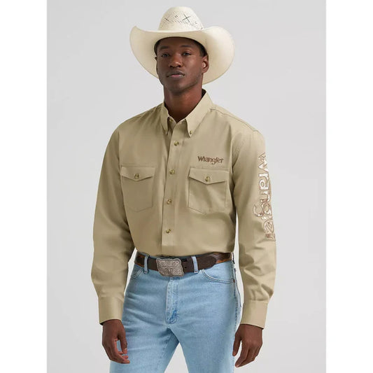 Mens Classic Fit Logo Western