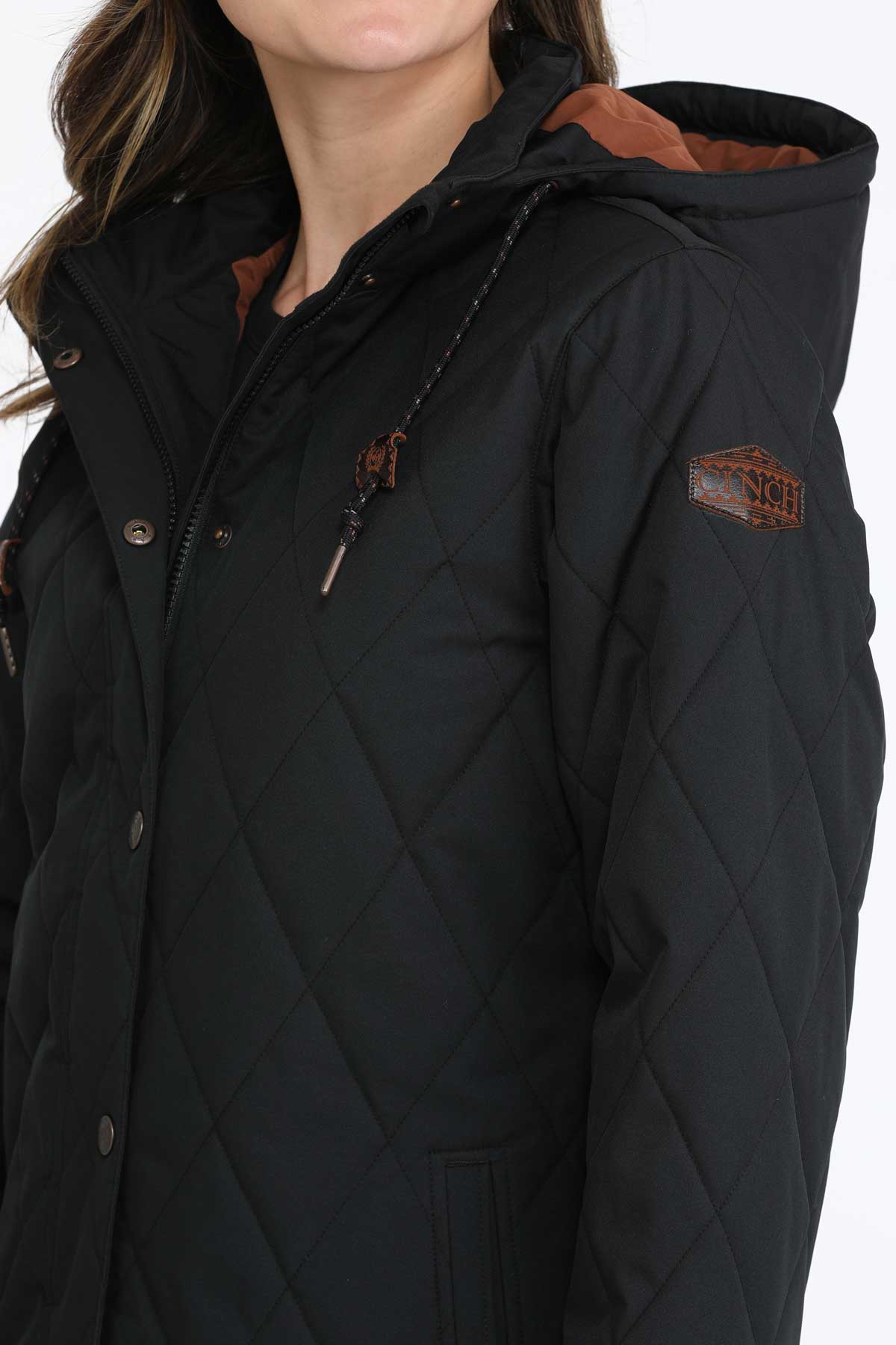 Ladies Quilted Barn Jacket