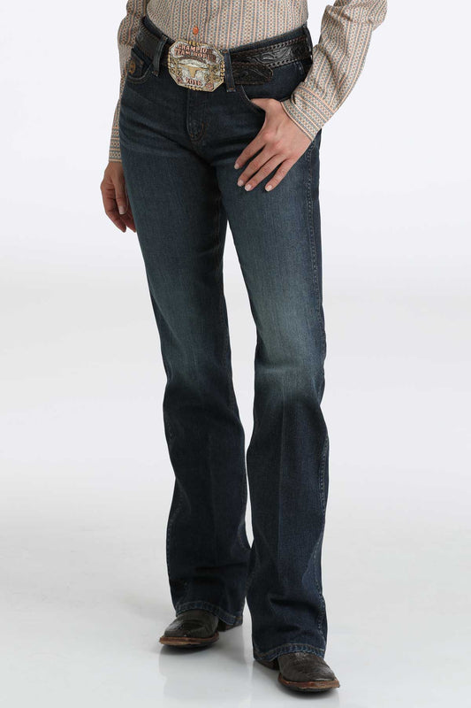Ladies Mid Rise Boot Jeans