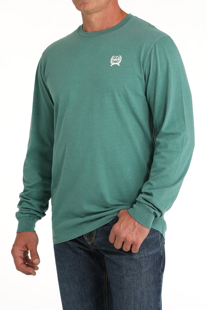 Men's Longsleeve Graphic Tee - Green