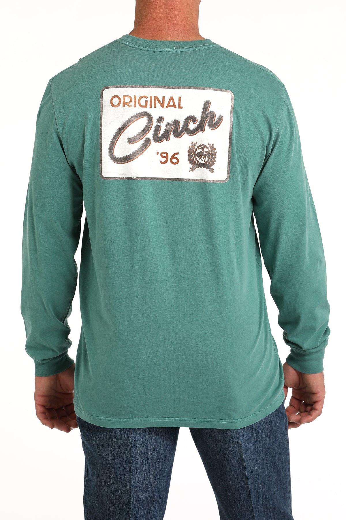 Men's Longsleeve Graphic Tee - Green