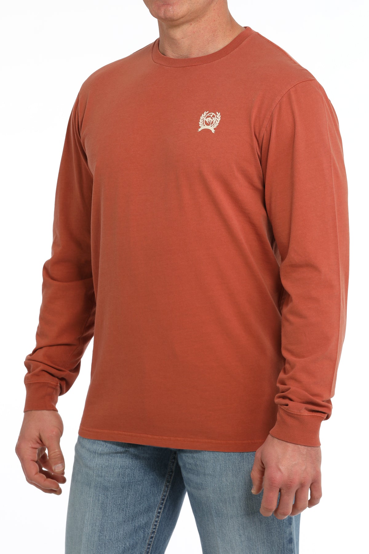 Men's Longsleeve T-Shirt - Orange