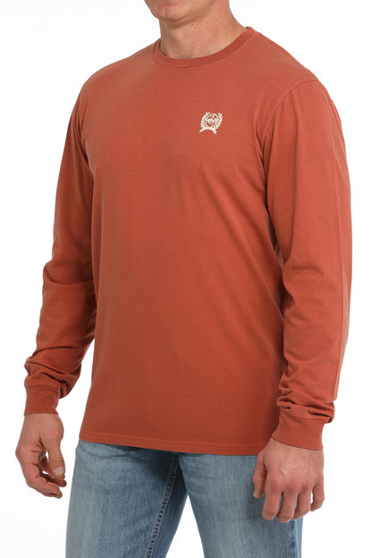 Men's Longsleeve T-Shirt - Orange