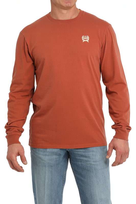 Men's Longsleeve T-Shirt - Orange