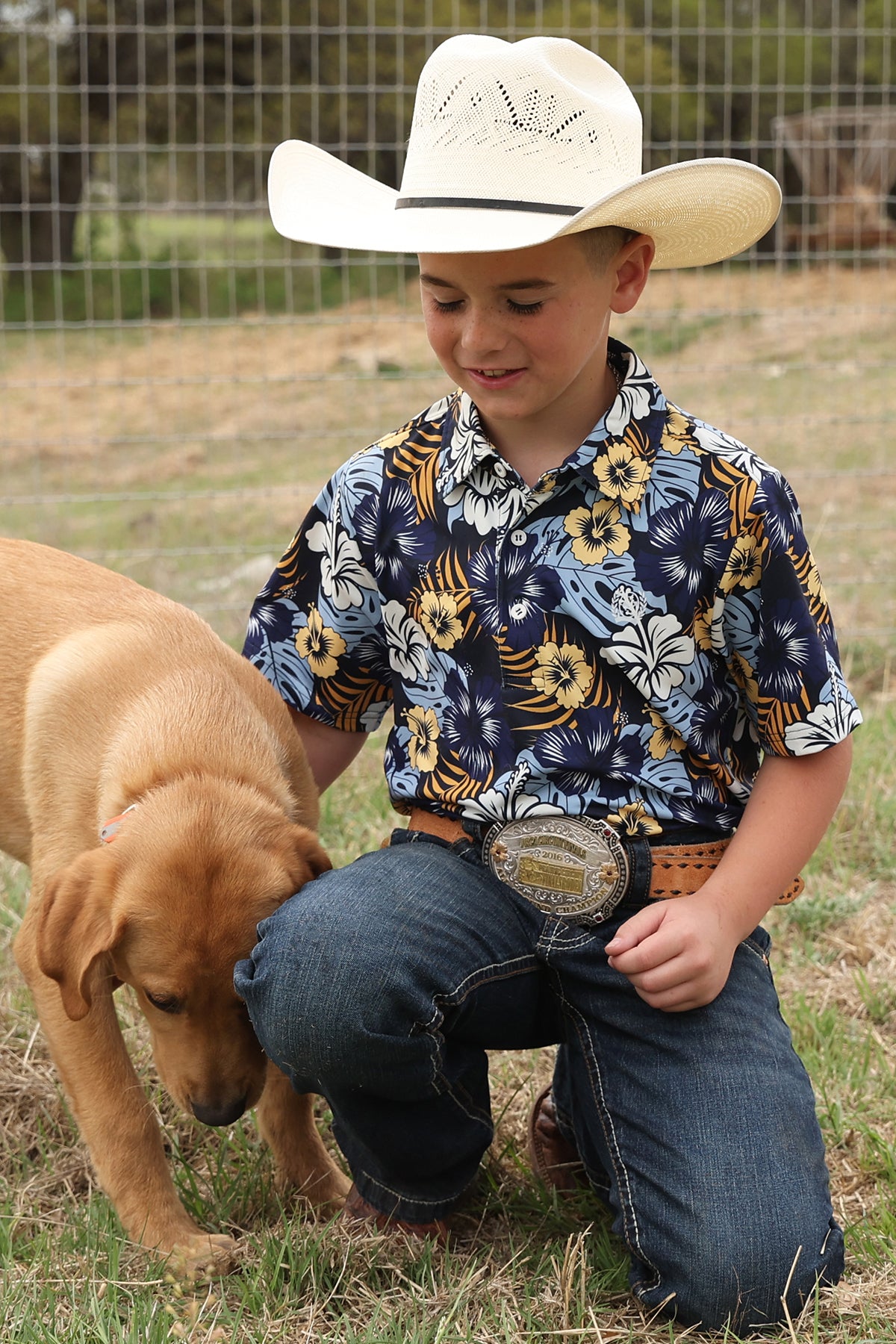 Boys Shortsleeve Western