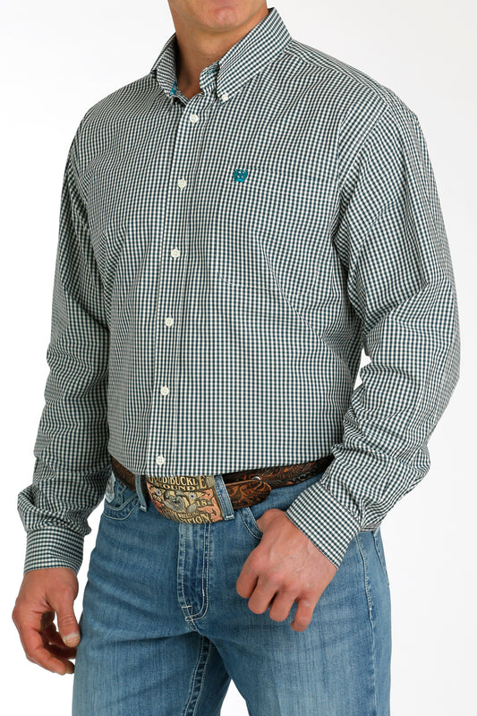 Men's Longsleeve Western Shirt - Cream