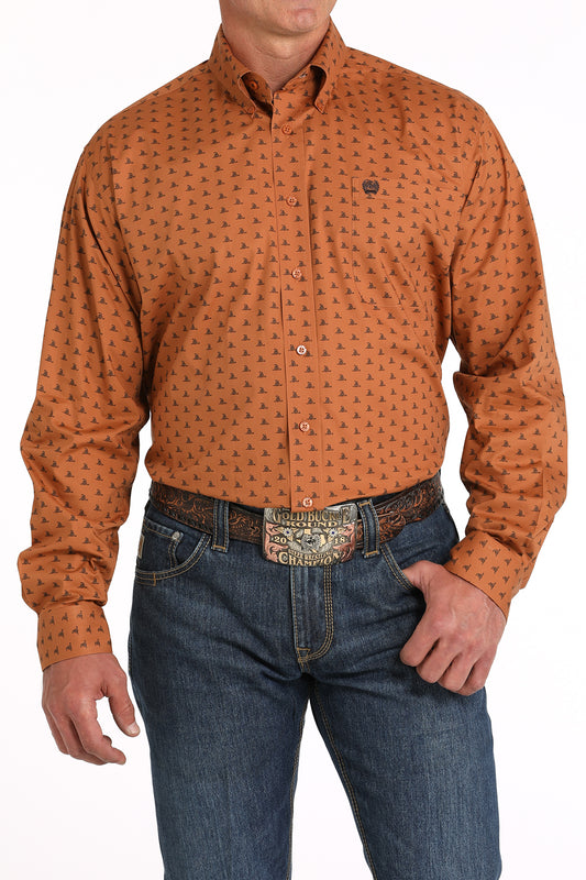 Men's Classic Fit Western Shirt